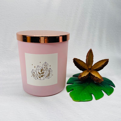 Soy Candle - Pink Jar XL - Sweet Fantasy