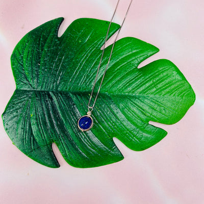 Lapis Lazuli Necklace - Sterling Silver