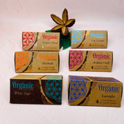 Organic Goodness Natural Incense BACKFLOW Cones - Mixed 18 pack
