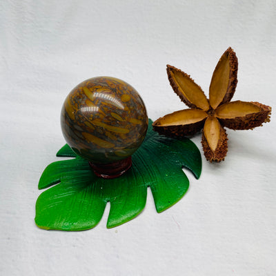 Bamboo Jasper Sphere - #BAM-SP04