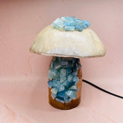 Aquamarine Mushroom Lamp - #LBH-AQM01