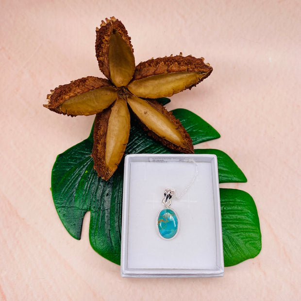 Mohave Turquoise Pendant - #GS8421