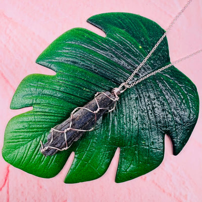 Kyanite Wrapped Necklace - #DG-KY01