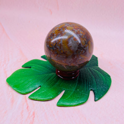 Bamboo Jasper Sphere - #BAM-SP08