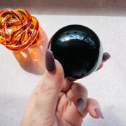 Black Obsidian Sphere - 5cm