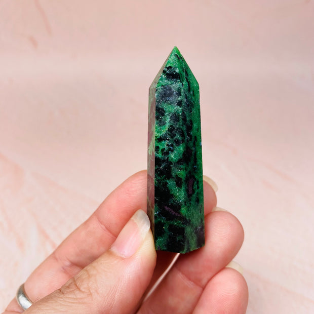 Ruby in Zoisite Pencil Point - #RZ-PP02