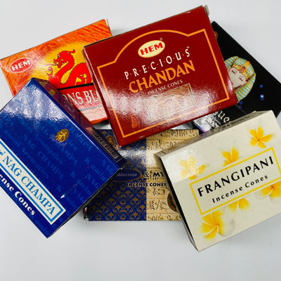 Incense Cones Bulk Pack - 65 Boxes