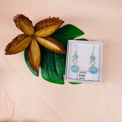 Larimar Earrings - #GS8708