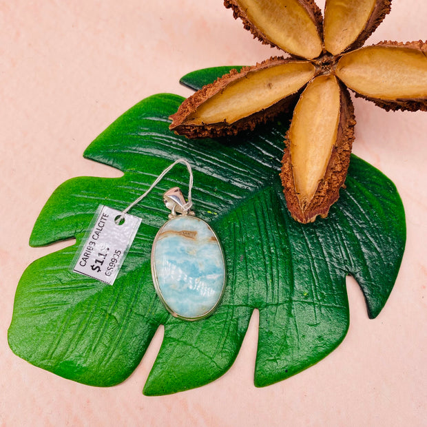 Caribbean Calcite Pendant - #GS9905