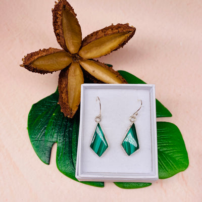 Malachite Earrings - #GS7429