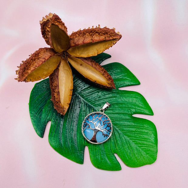 Opalite Tree Pendant