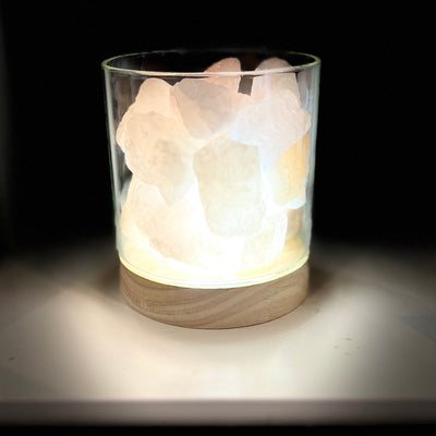Rose Quartz LED Lamp