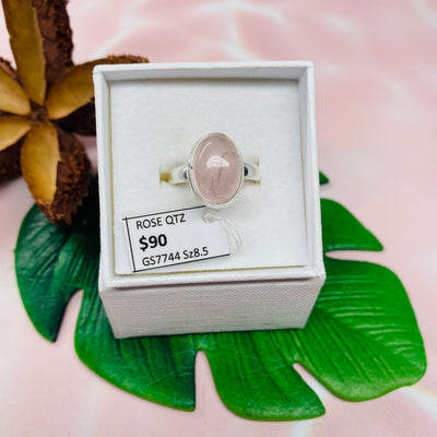 Rose Quartz Ring - #GS7744