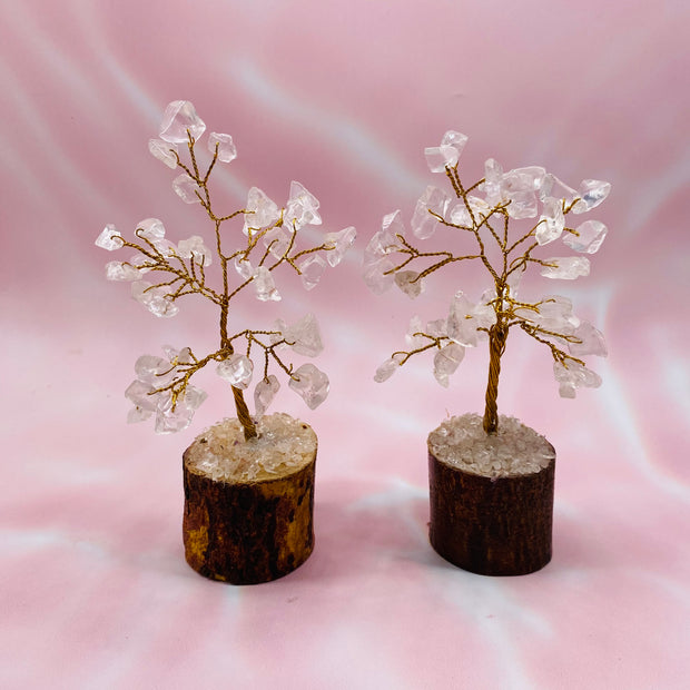 Crystal Tree - Wood Base