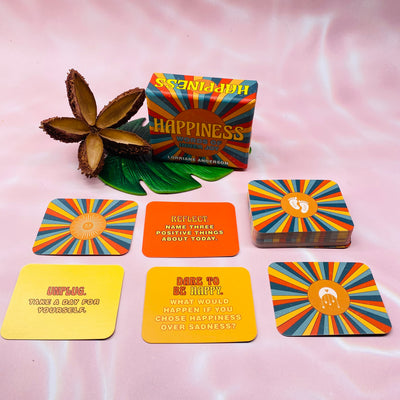 Happiness Words of Inner Joy - Mini Inspiration Deck