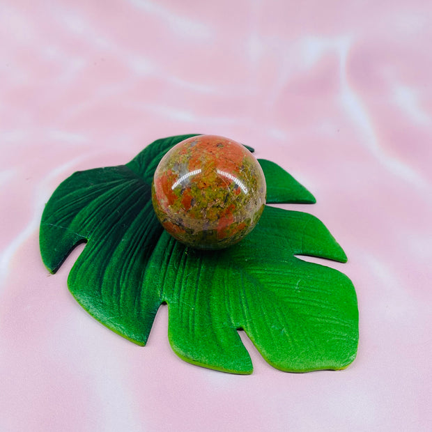 Unakite Sphere - #UN-SP04