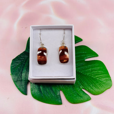 Snakeskin Jasper Earrings - #GS6282