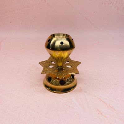 Incense Stand - Brass Lotus