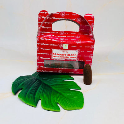 Satya Backflow Incense Cones - Dragons Blood