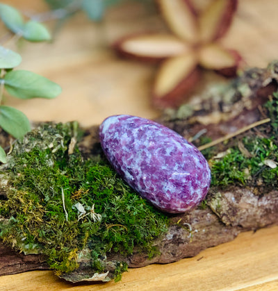 Lepidolite Egg - #LEP-EG01