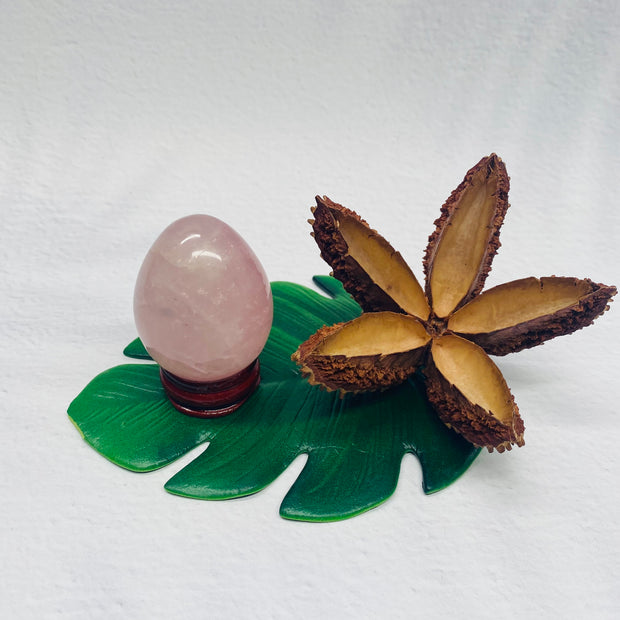 Rose Quartz Egg - #RQ-EG03