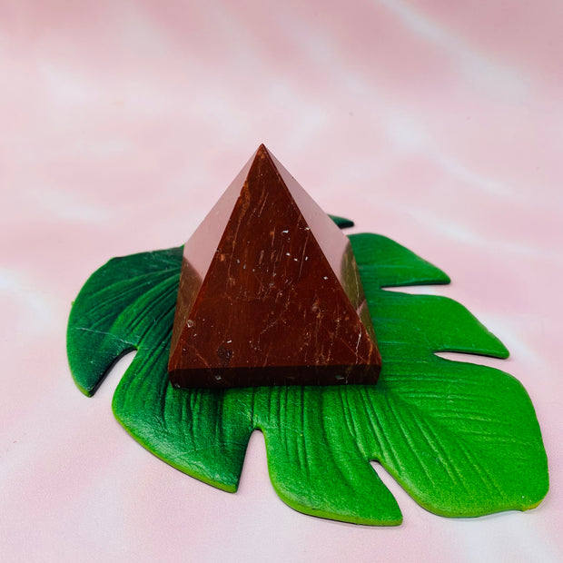 Red Jasper Pyramid - #RJ-PY01