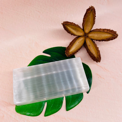 Selenite Polished Slab