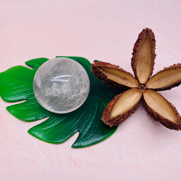 Clear Quartz Sphere - #CQ-SP04