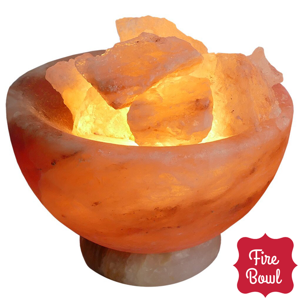 Himalayan Salt Lamp - Fire Bowl