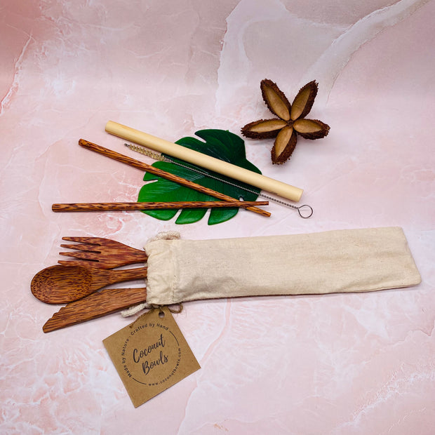 Coconut Cutlery Set