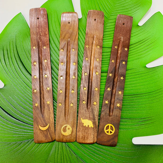Wooden Incense Holder
