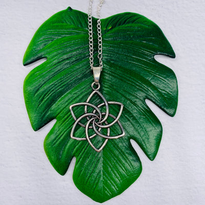 Flower Pendant - Silver