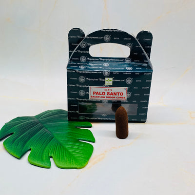 Satya Backflow Incense Cones - Palo Santo