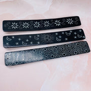 Incense Holder - Black Stone