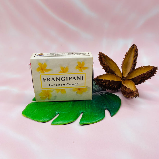 Kamini Incense Cones - Frangipani