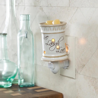 Mini Pluggable Wax Warmer - Live Love Laugh