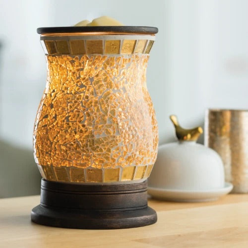 Electric Wax Warmer - Gilded Glass