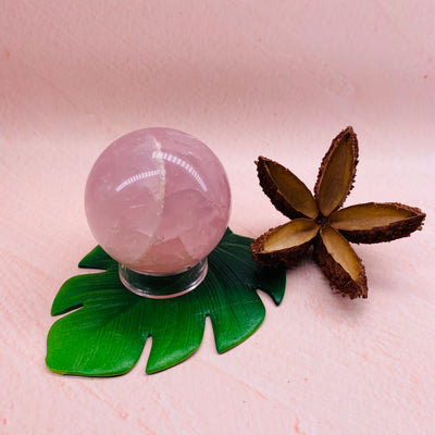 Rose Quartz Sphere - #RQ-SP09