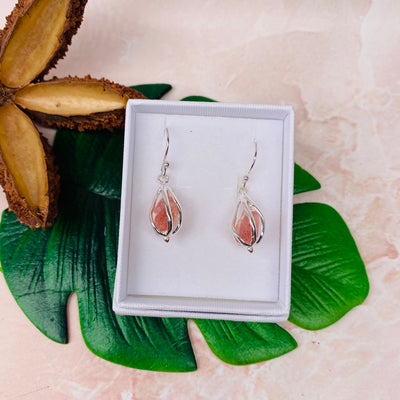 Rose Quartz Earrings - #GS5340