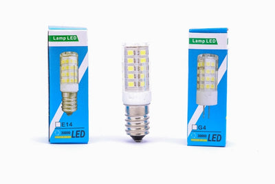Selenite Lamp Bulb - LED White Glow and Coloured