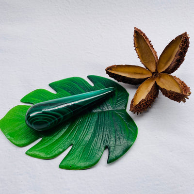 Malachite Polished Wand - #MAL-WA02