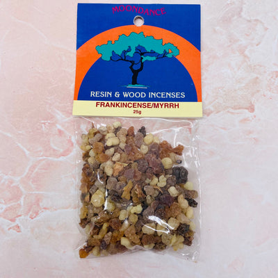 Resin & Wood Incense - Frankincense and Myrrh