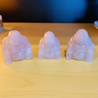 Rose Quartz Buddha