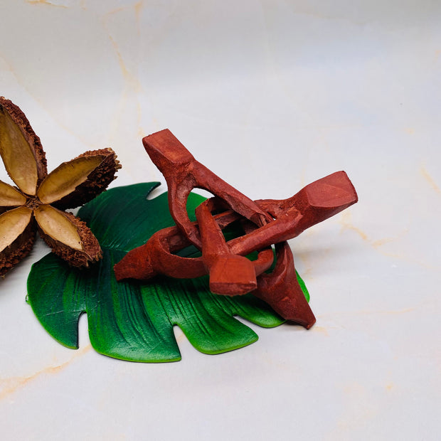 Wooden Crystal Stand - Tripod