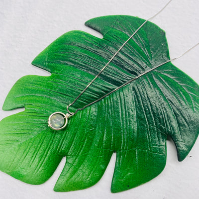 Labradorite Necklace - Sterling Silver