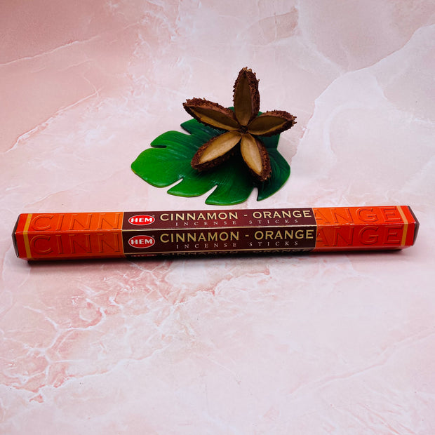 HEM Incense Sticks - Cinnamon Orange
