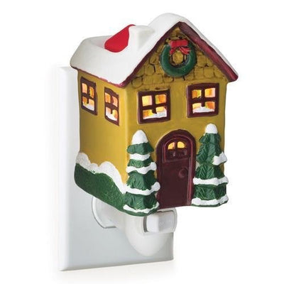 Mini Pluggable Wax Warmer - Christmas Cottage