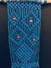 Macrame Wall Hanger - Ocean Blue