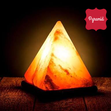 Himalayan Salt Lamp - Pyramid Shape