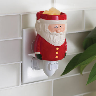 Mini Pluggable Wax Warmer - Red Santa Claus